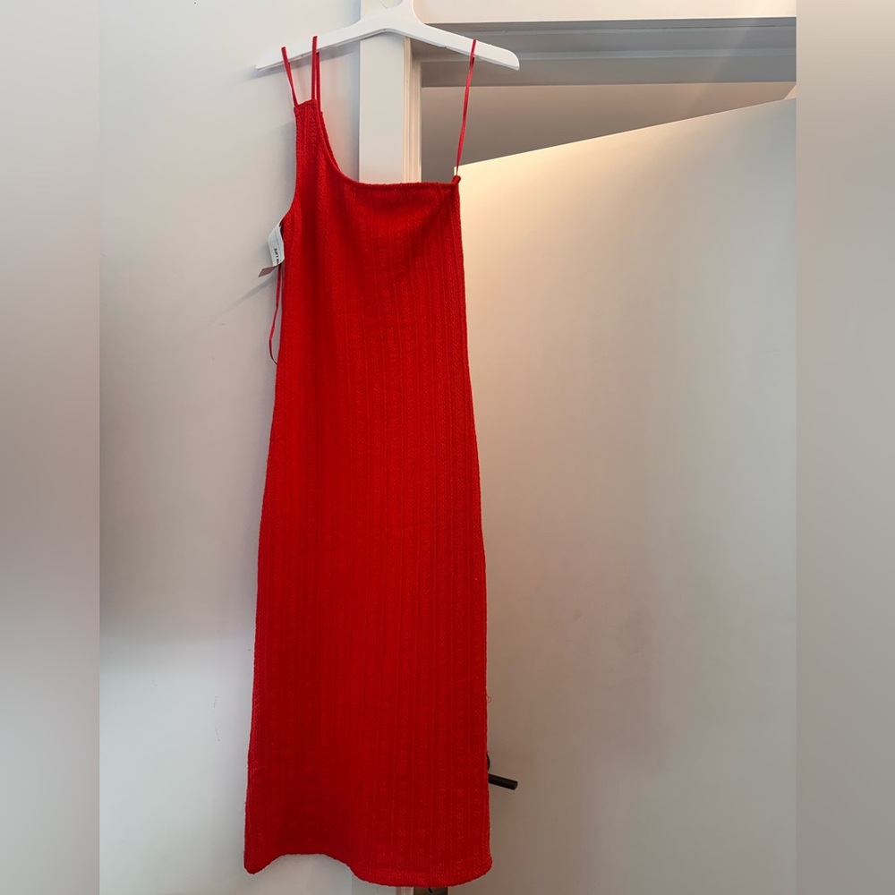 Zara Red Knit Women's Dress